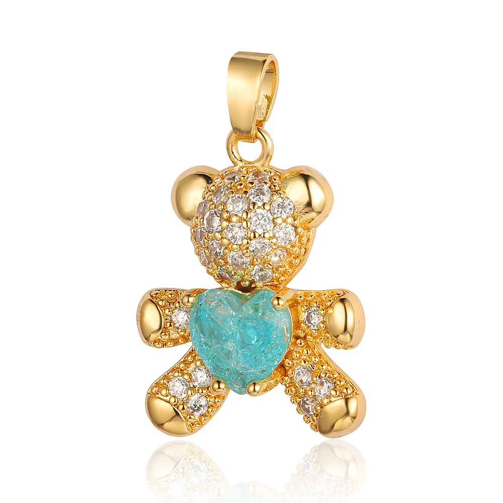 Title 9, Pendentif en cristal de zirconium papillon, ore...