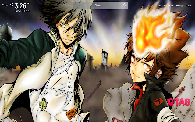 Katekyo Hitman Reborn Wallpapers New Tab