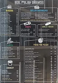 Cold Rock Cafe menu 1