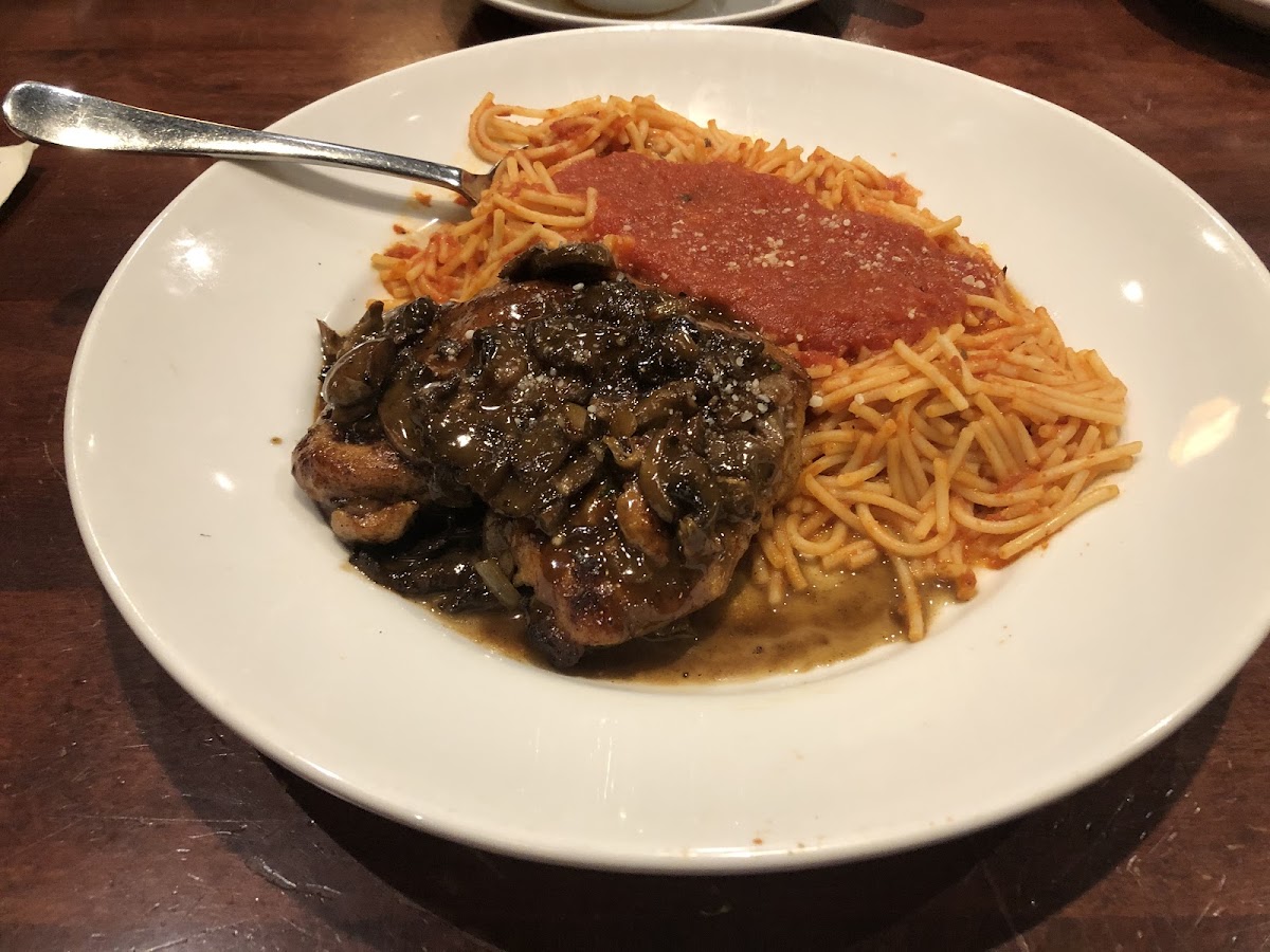 GF chicken marsala