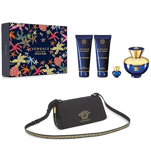 Bộ Nước Hoa Nữ Versace Dylan Blue Pour Femme Gift Set_Rosa