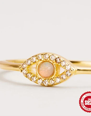 S925 Sterling zilveren ring met opa - 0