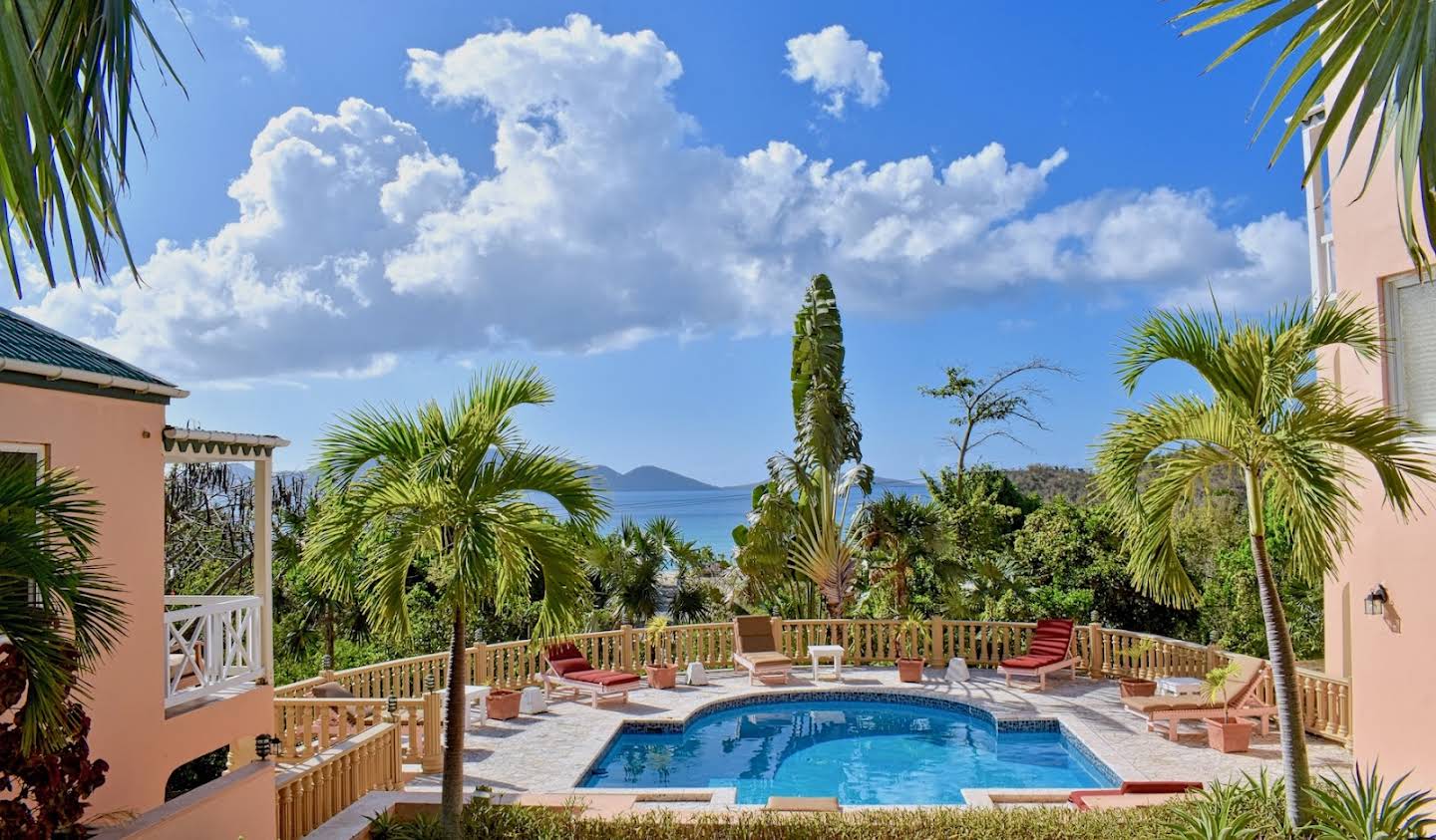 Villa avec piscine et jardin Tortola