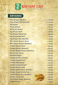 Biryaniday menu 1