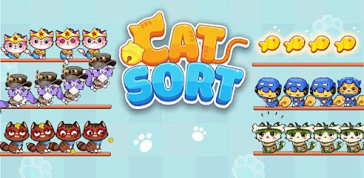 Cat Sort Color Puzzle Game