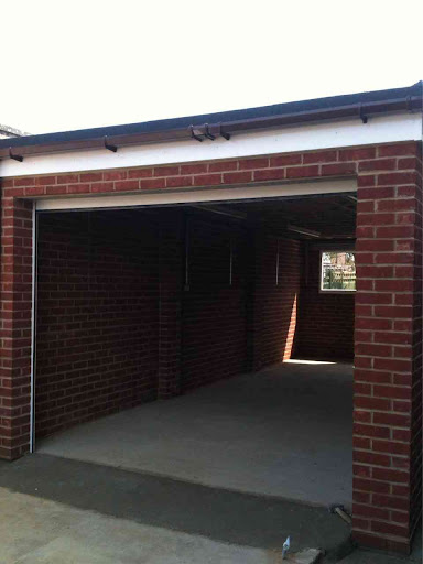 New garage built - Waterlooville