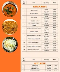 Swapna's Tawa Curry menu 5