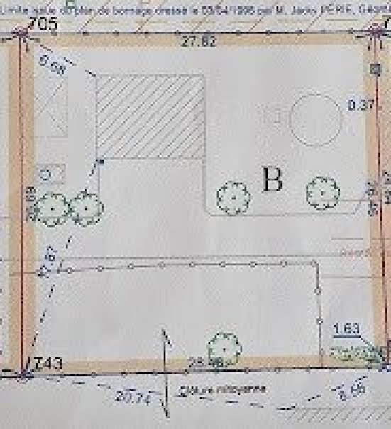 Vente terrain  748 m² à Bessières (31660), 99 000 €