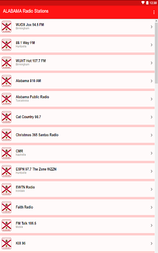 ALABAMA Radio Stations