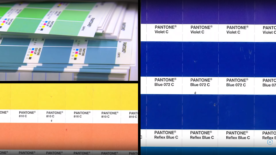 Pantone codes make it easy to make sure the color you're looking for is the color you get.