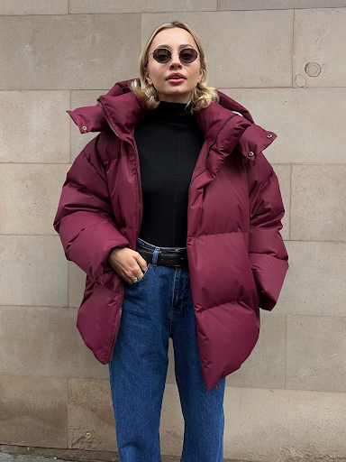 Title 8, Fashion Coat With Removable Hood Winter Warm Wi...