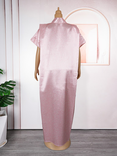 Title 9, Fashion Solid Color Loose Casual Robe Dress