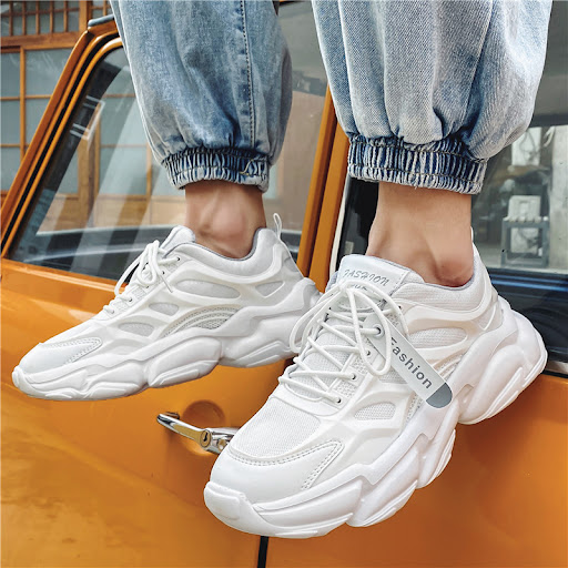 Title 5, High Top Mens Autumn Youth Board Shoes. Comfor...