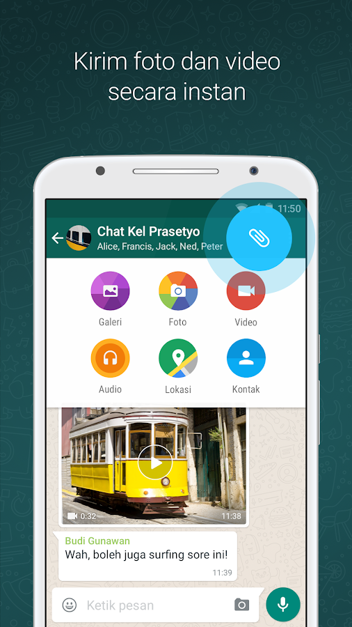 WhatsApp Messenger 2.12.250 Apk Download for Android