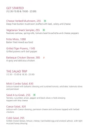 Saffron Soul - Marigold Hotel menu 1