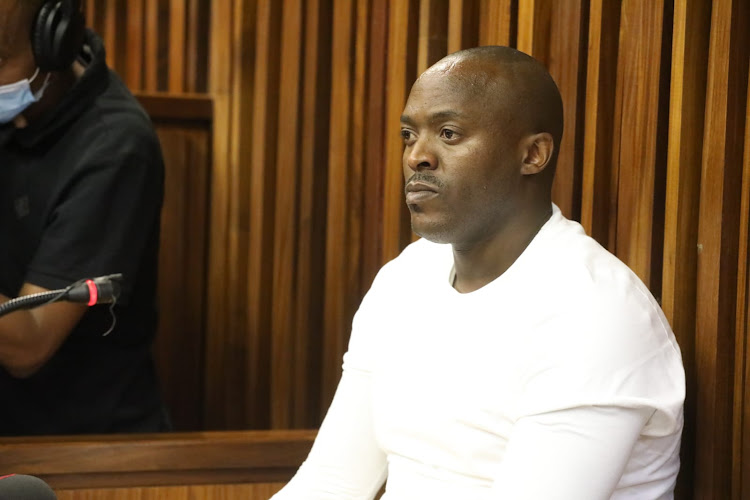 Muzikayisa Malephane testifying at the South Gauteng High Court.