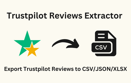 Trustpilot Reviews Extractor small promo image