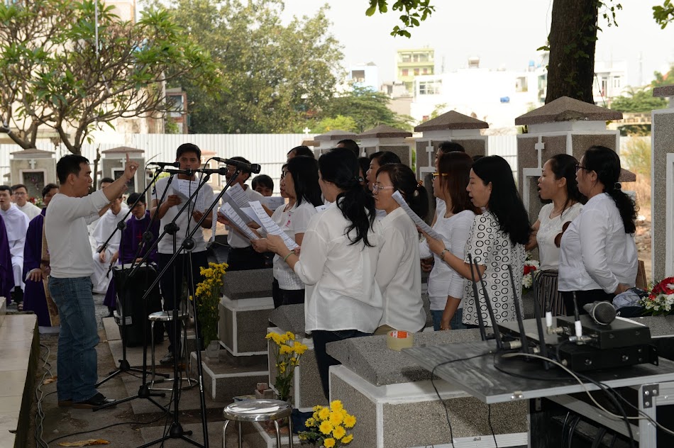 Thánh lễ tại nghĩa trang Đaminh 09.11.2019