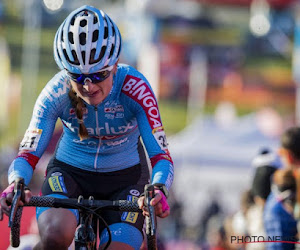 Zoontje van Denise Betsema heeft al interesse in de cross: "Meer oog voor Mathieu van der Poel"