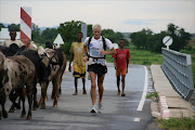 David Grier once ran 2 700km from south to north Madagascar.