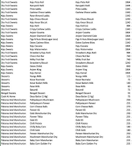 Nithya Amirtham Sweets menu 7