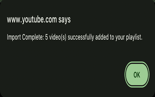 YouTube Playlist Importer & Exporter Preview 4