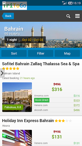 Hotels Bahrain by tritogo