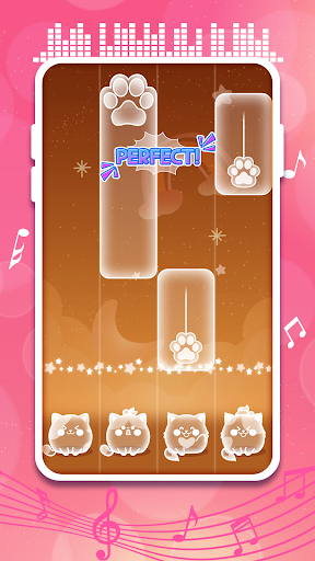 Screenshot Meow Tiles: Piano Cat Sound