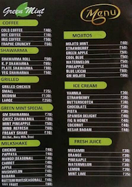 Green Mint Cafe menu 2