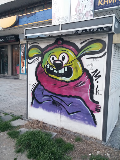 Crazy Rabbit Graffiti