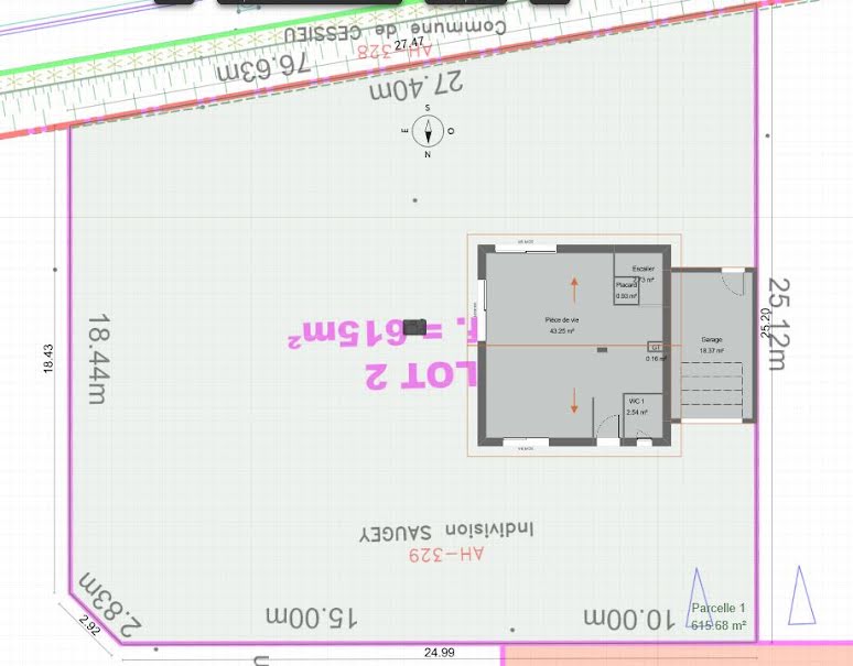 Vente maison neuve 4 pièces 91 m² à Dolomieu (38110), 260 000 €