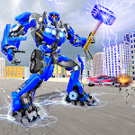 Cover Image of Télécharger Force Strike Hammer Robot War 1.10 APK