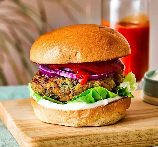 Veg Hariyali Burger