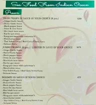 The Golden Dragon menu 8