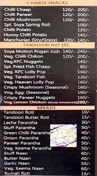 Mr Singh's Tandoori Hut menu 8