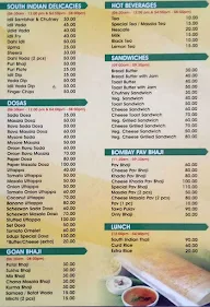 Shri Siddhi Udupi Hotel menu 2