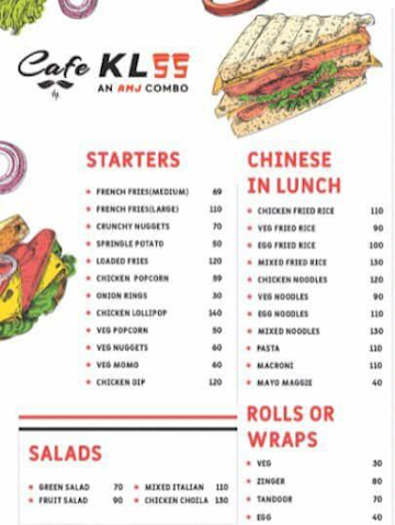 Cafe Kl55 An Amj Combo menu 