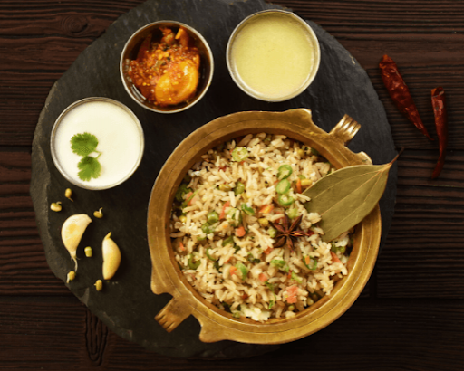 Brown Rice Sprouts Khichdi