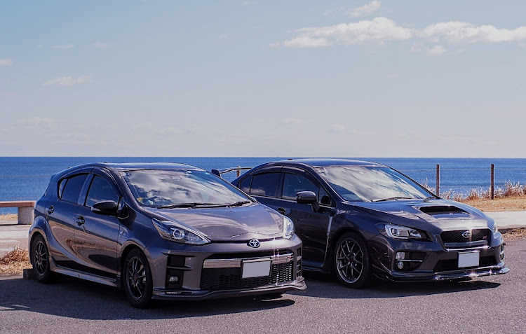 アクアのアクアGR・WRX STI・ガンメタ・大洗・稲フォルニアに関するカスタム事例の投稿画像2枚目
