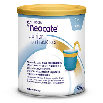 Fórmula Infantil Neocate Junior Neutro 1+ Año x 400 gr  