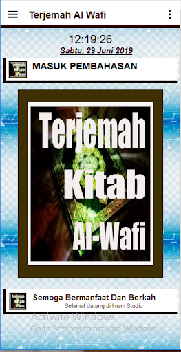 Terjemah Kitab Al-Wafi