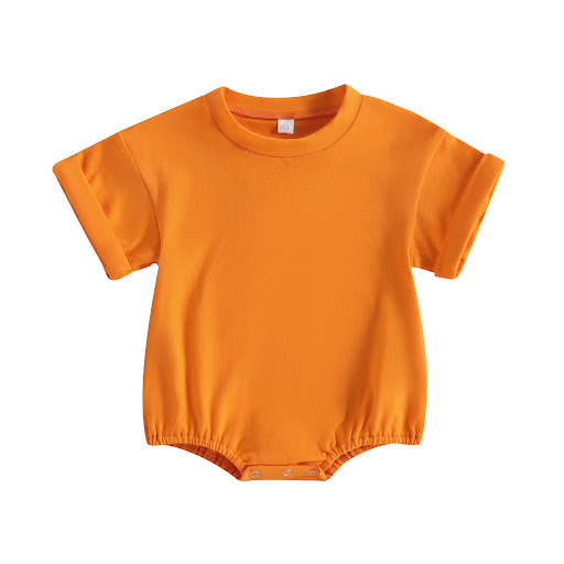 Title 7, Solid Color Romper Climbing Clothes Candy Color...