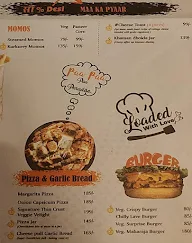 Cheesy Affair menu 1