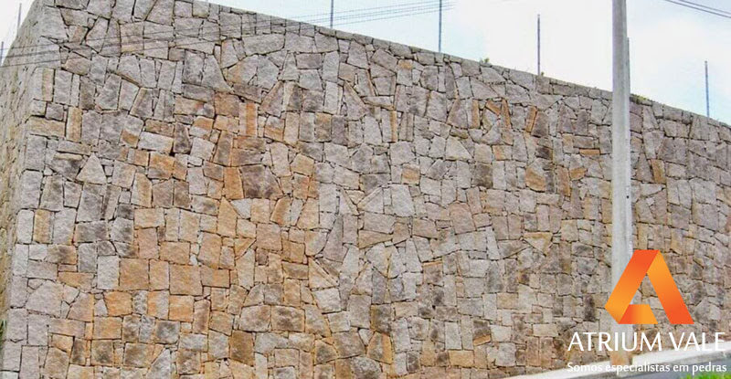 Muro de Pedra em Itatiba - Atrium Vale