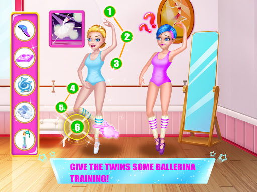 Screenshot Twin Sisters Ballerina: Dance,