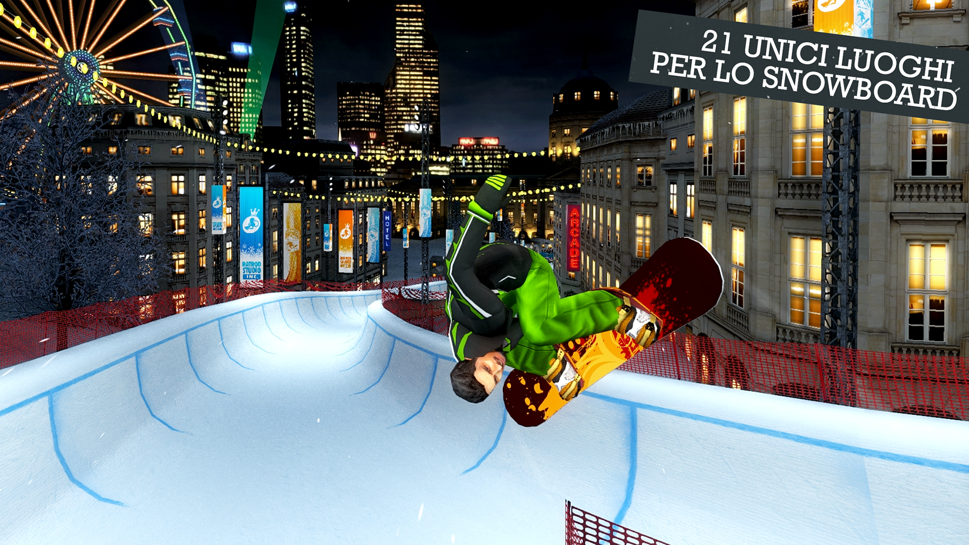 Android application Snowboard Party: World Tour screenshort