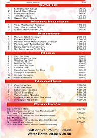 Mamu's Chinese Hub menu 1