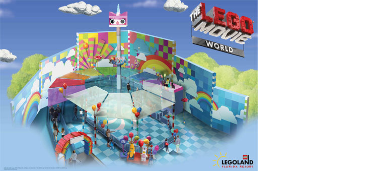 Lego Movie World Unikitty's Disco Drop