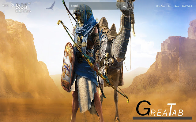 Assassins Creed Wallpapers Theme |GreaTab