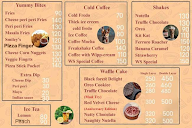 Waffle Shuffle menu 1